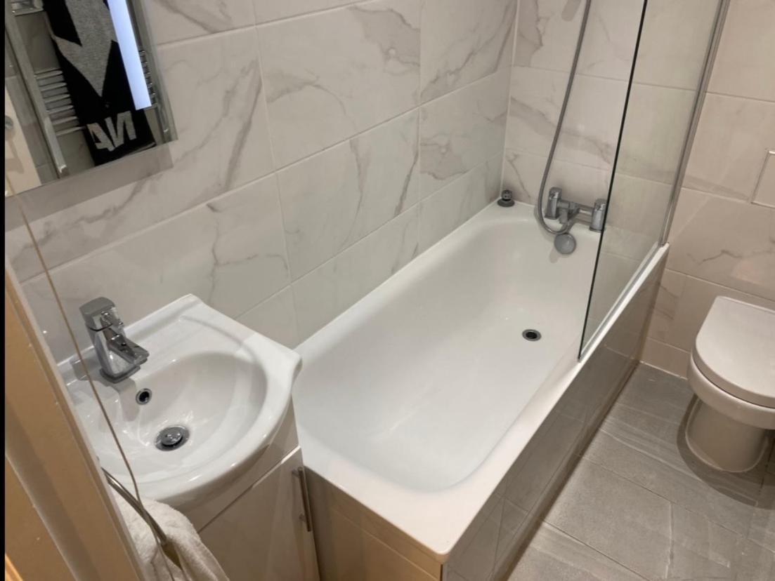 Central Private Double Bedroom In A 2Bedroom Apartment, Connected Via Underground, Overground And Many Bus Routes ロンドン エクステリア 写真